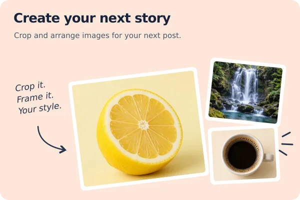 Crop Images for Instagram Reels Thumbnails