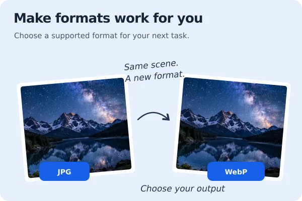 WebP to JPG for Universal Compatibility